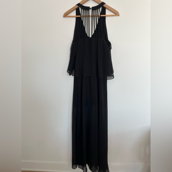 DO+BE Black flowy maxi dress size small - Picture 5 of 5